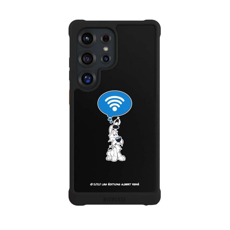 Galaxy S25 Ultra NIVOmax Idéfix WI-FI Sur Fond Noir