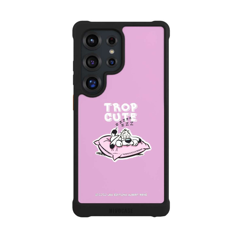Galaxy S25 Ultra NIVOmax Trop Cute Rose - Idéfix