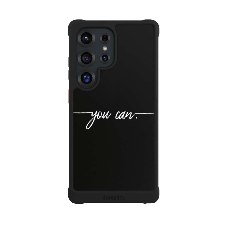 Galaxy S25 Ultra NIVOmax You Can Schwarz