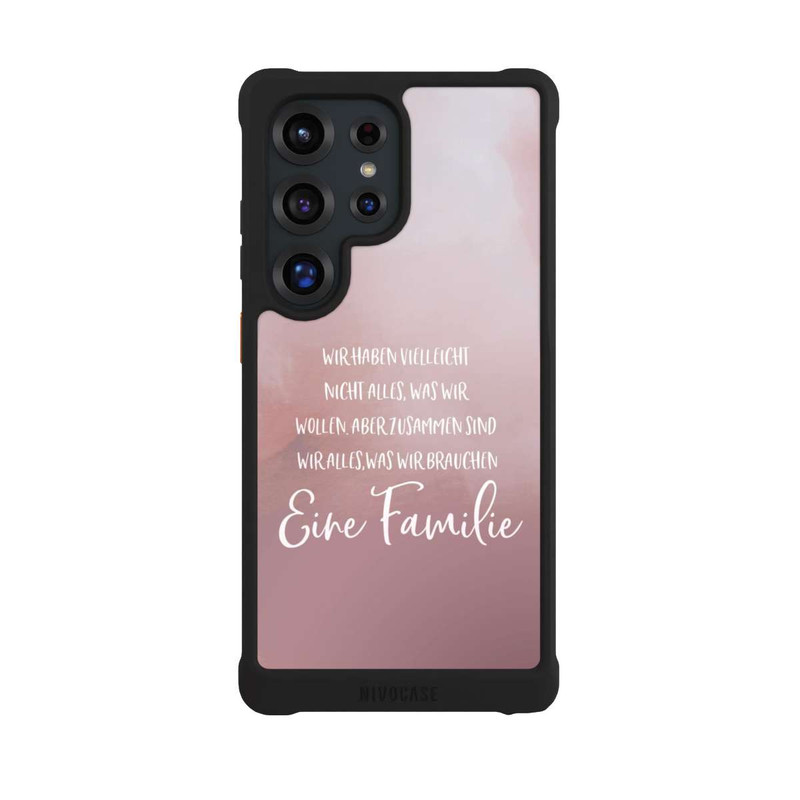 Galaxy S25 Ultra NIVOmax Eine Familie Altrosa
