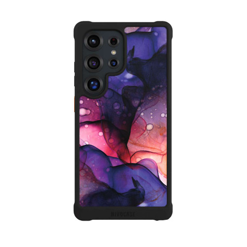 Samsung Galaxy S25 Ultra NIVOmax Liquid Art Purple Pink