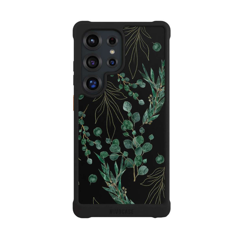 Galaxy S25 Ultra NIVOmax Eucalyptus Leaves black
