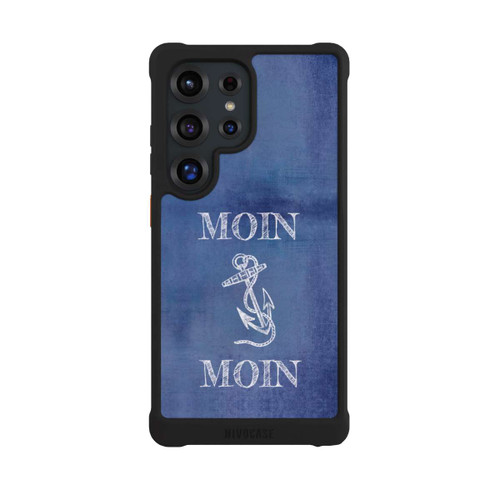 Samsung Galaxy S25 Ultra NIVOmax Moin Anker grunge blau