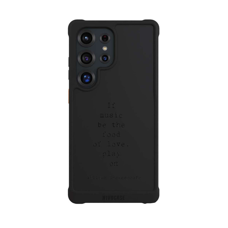 Galaxy S25 Ultra NIVOmax Shakespeare Music Food Transparent