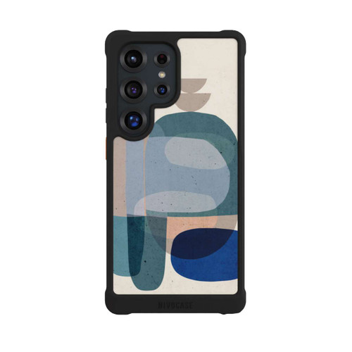Samsung Galaxy S25 Ultra NIVOmax Pierres n° 3 Bleu