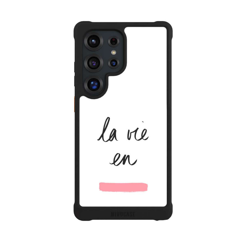 Galaxy S25 Ultra NIVOmax La Vie en Pink