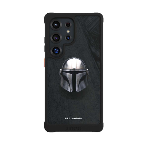Samsung Galaxy S25 Ultra NIVOmax Schwarzer Mandalorianer Helm