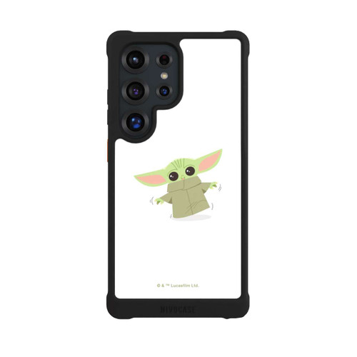 Samsung Galaxy S25 Ultra NIVOmax Baby Yoda läuft