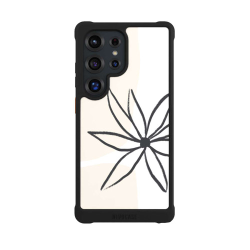 Samsung Galaxy S25 Ultra NIVOmax Blume und Creme