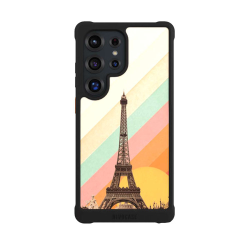 Samsung Galaxy S25 Ultra NIVOmax Eiffel Tower Rainbow