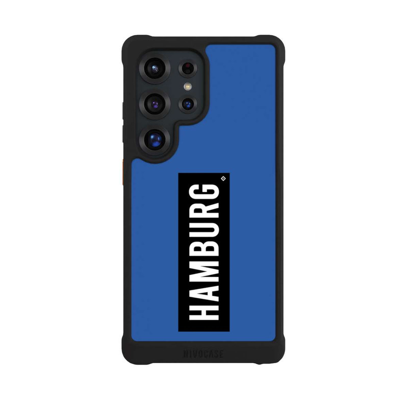 Galaxy S25 Ultra NIVOmax HSV Hamburg Schwarz Blau