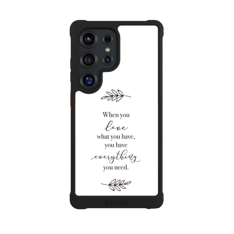 Galaxy S25 Ultra NIVOmax When You Love What You Have