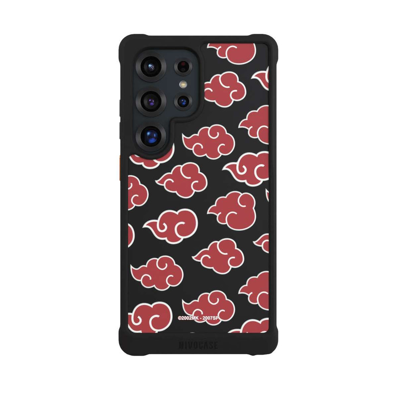 Galaxy S25 Ultra NIVOmax Akatsuki Pattern Transparent