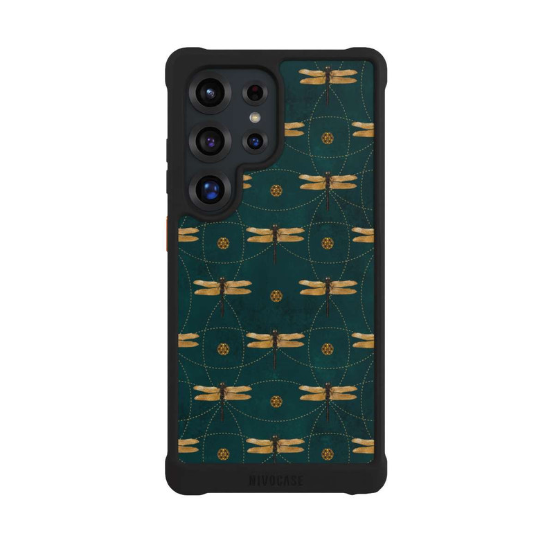 Galaxy S25 Ultra NIVOmax Élégance libellule