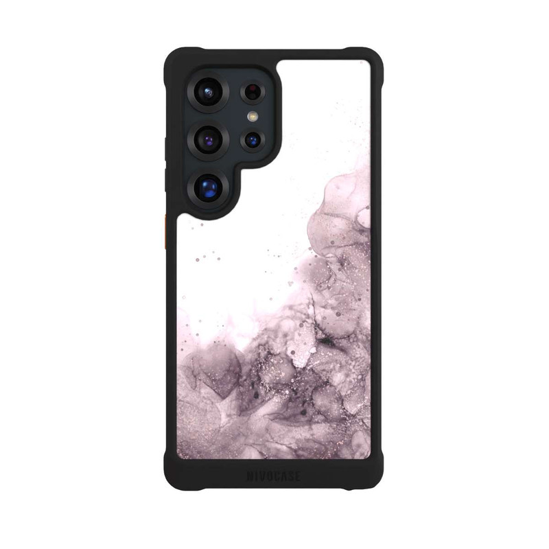 Galaxy S25 Ultra NIVOmax Paillettes glamour roses