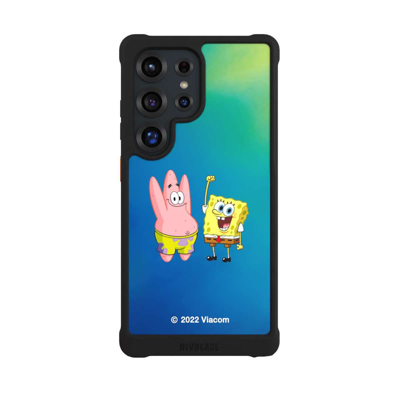 Galaxy S25 Ultra NIVOmax Spongebob und Patrick