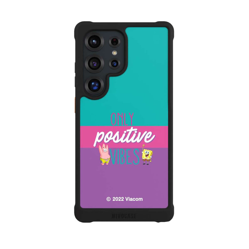 Galaxy S25 Ultra NIVOmax  Spongebob - Only Positive Vibes