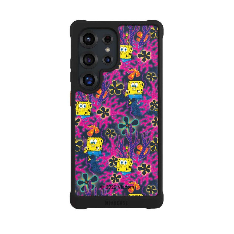 Galaxy S25 Ultra NIVOmax Spongebob - Coral Muster