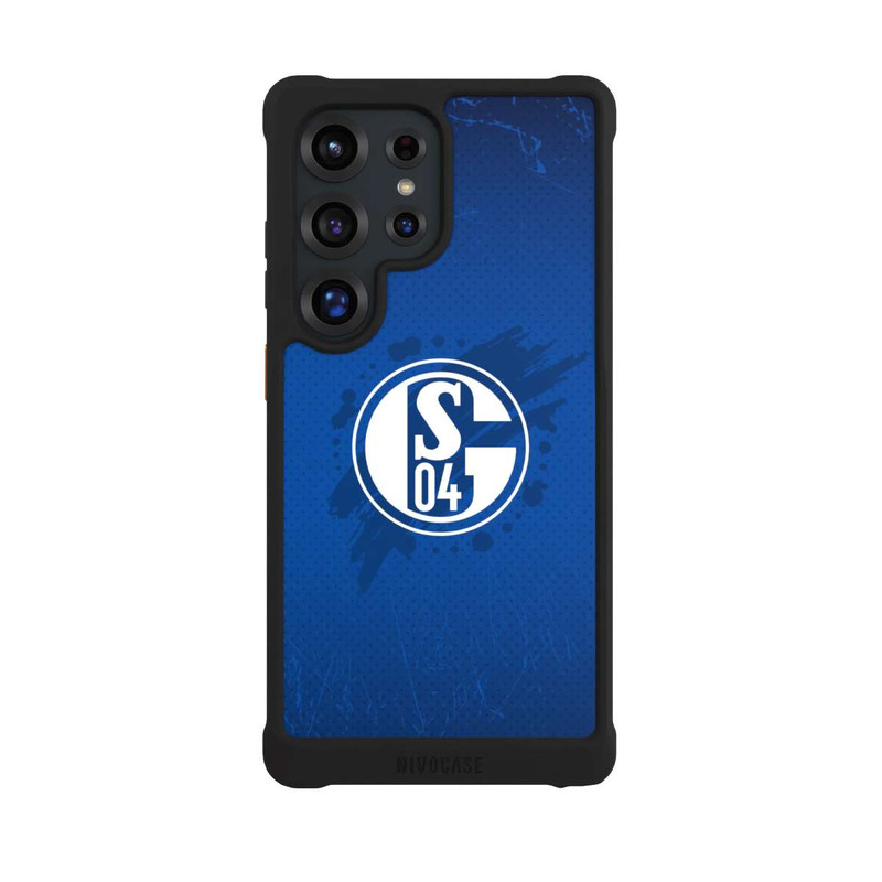 Galaxy S25 Ultra NIVOmax Schalke 04 Farbe Fleck Blau