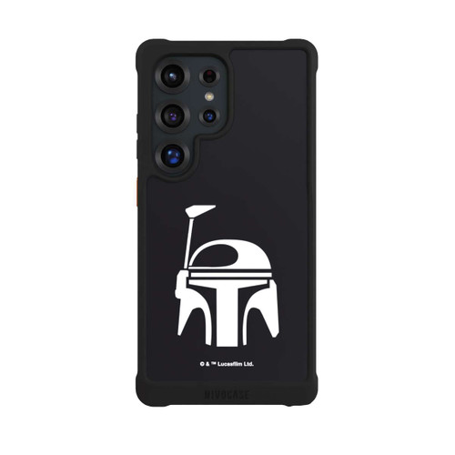 Samsung Galaxy S25 Ultra NIVOmax Boba Fett Helm Schwarz