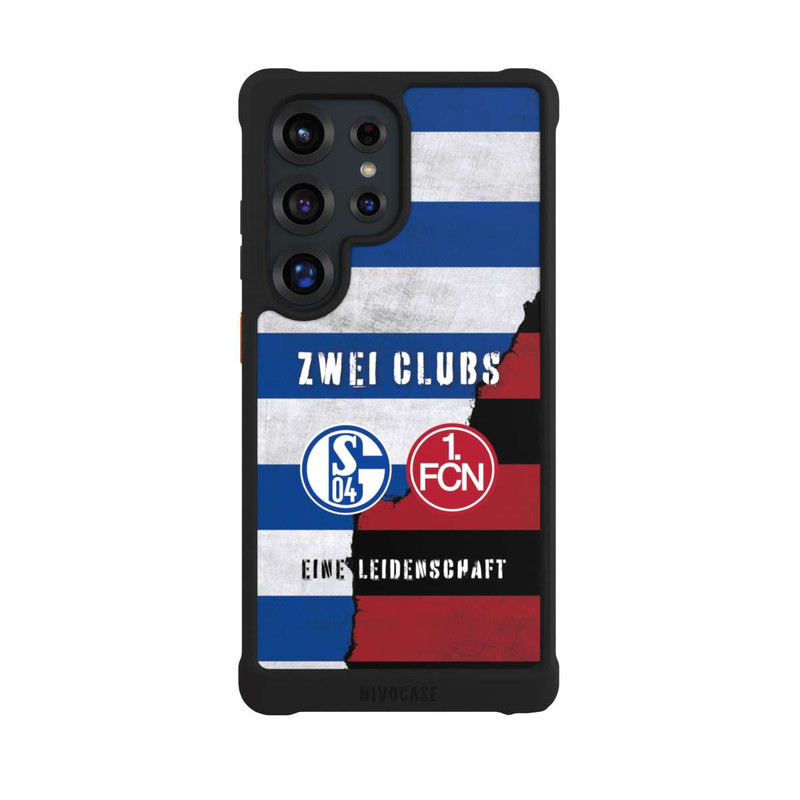Galaxy S25 Ultra NIVOmax Fanfreundschaft Schalke x Nürnberg