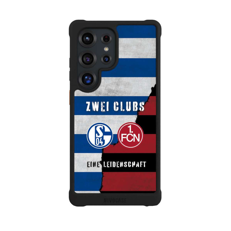 Galaxy S25 Ultra NIVOmax Fanfreundschaft Schalke x Nürnberg