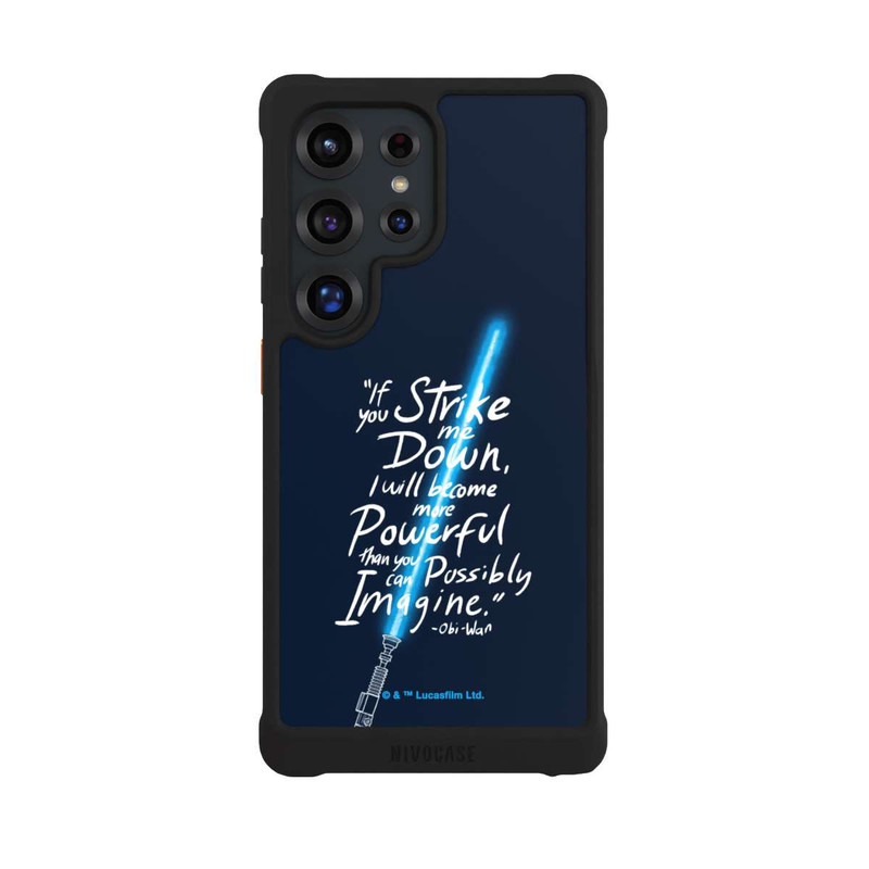 Galaxy S25 Ultra NIVOmax Zitat Obi Wan