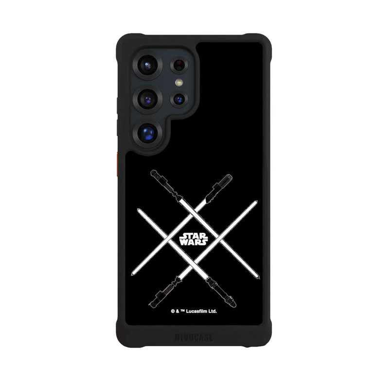Galaxy S25 Ultra NIVOmax Lightsabers Black