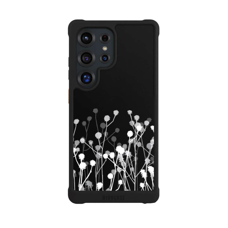 Galaxy S25 Ultra NIVOmax Fleurs Minimalistes