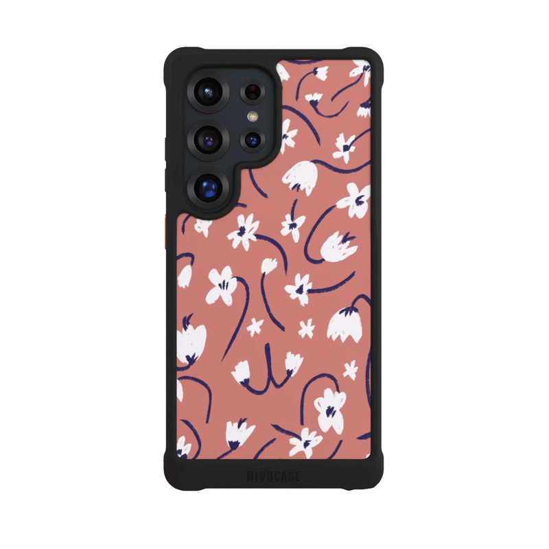 Galaxy S25 Ultra NIVOmax Motif Petites Fleurs