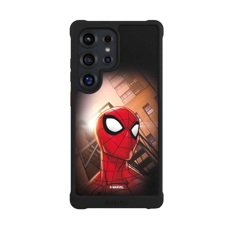 Galaxy S25 Ultra NIVOmax Spider-Man City