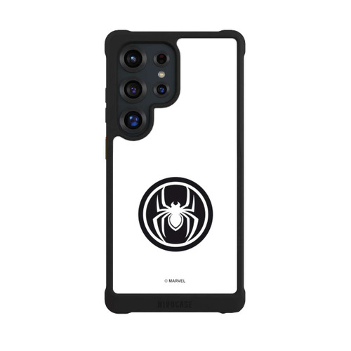 Samsung Galaxy S25 Ultra NIVOmax Spider-Man Spider Logo White