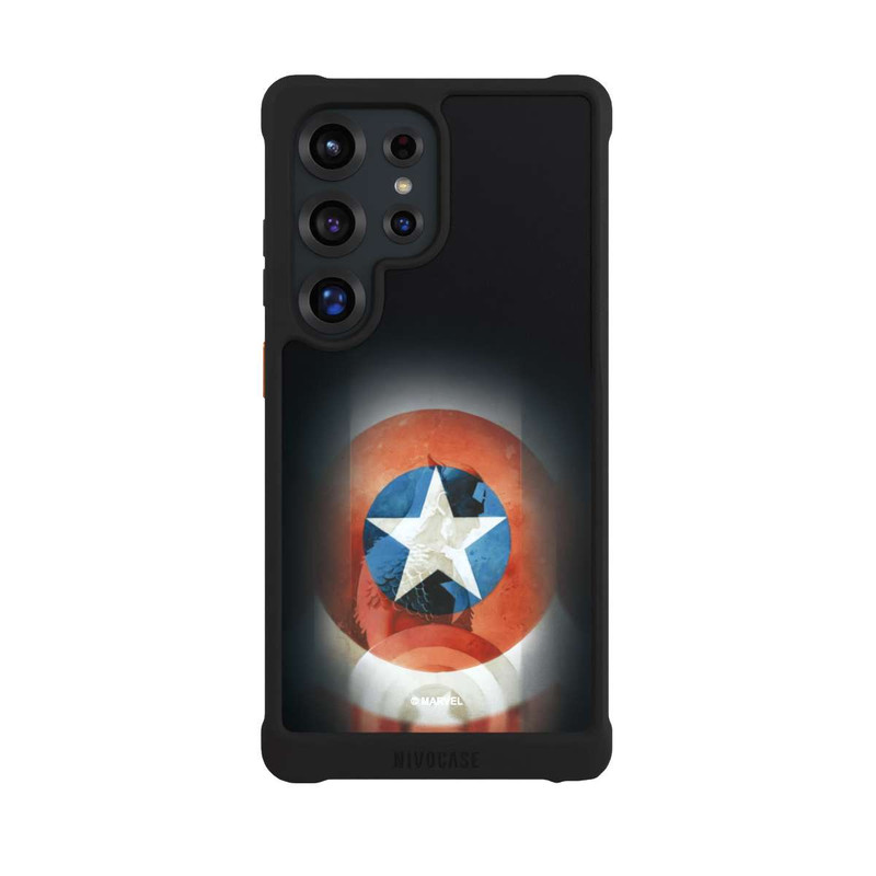 Galaxy S25 Ultra NIVOmax Captain America Shield