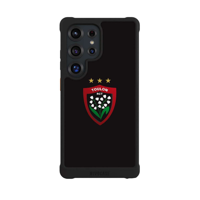 Galaxy S25 Ultra NIVOmax Logo RC Toulonnais Noir
