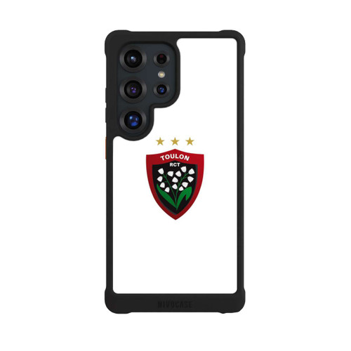 Samsung Galaxy S25 Ultra NIVOmax Logo RC Toulonnais Blanc