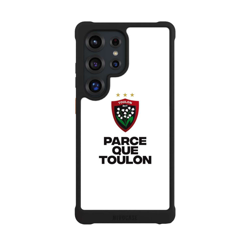 Galaxy S25 Ultra NIVOmax Parce Que Toulon Blanc