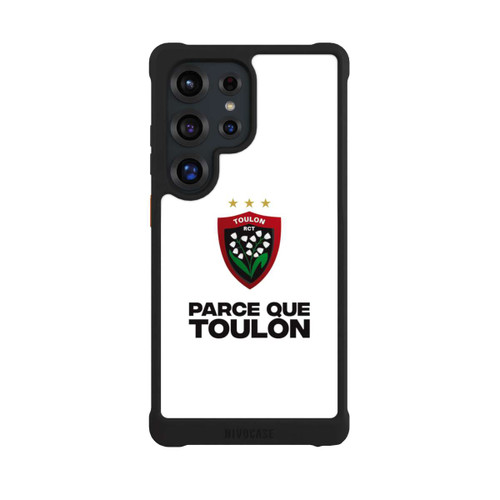 Samsung Galaxy S25 Ultra NIVOmax RC Toulonnais Blanc