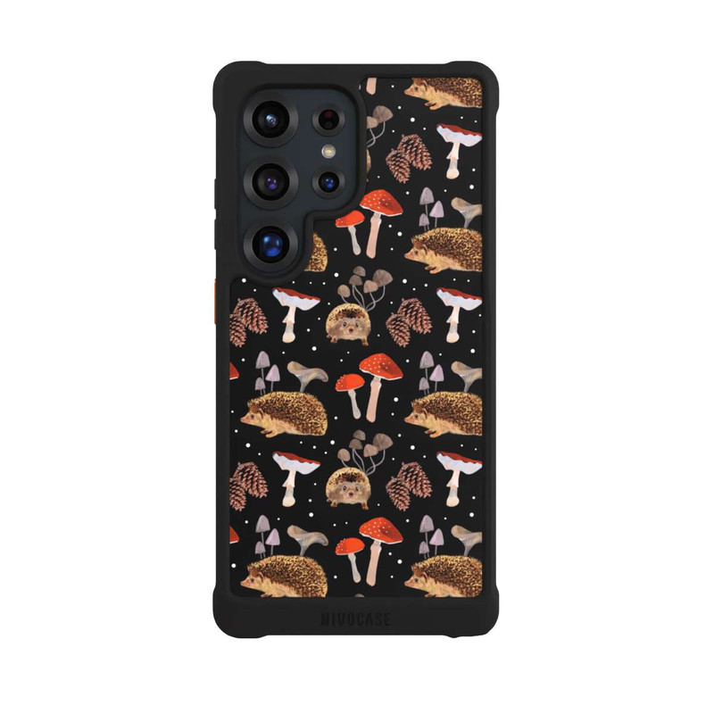 Galaxy S25 Ultra NIVOmax Hedgehogs and Mushrooms