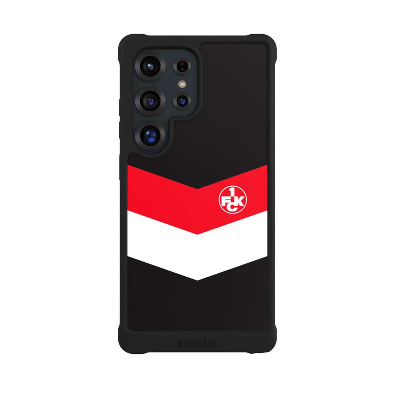 Galaxy S25 Ultra NIVOmax 1.FCK Blockstreifen Design