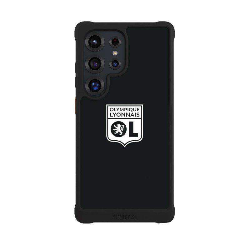 Galaxy S25 Ultra NIVOmax OL Logo Black and White