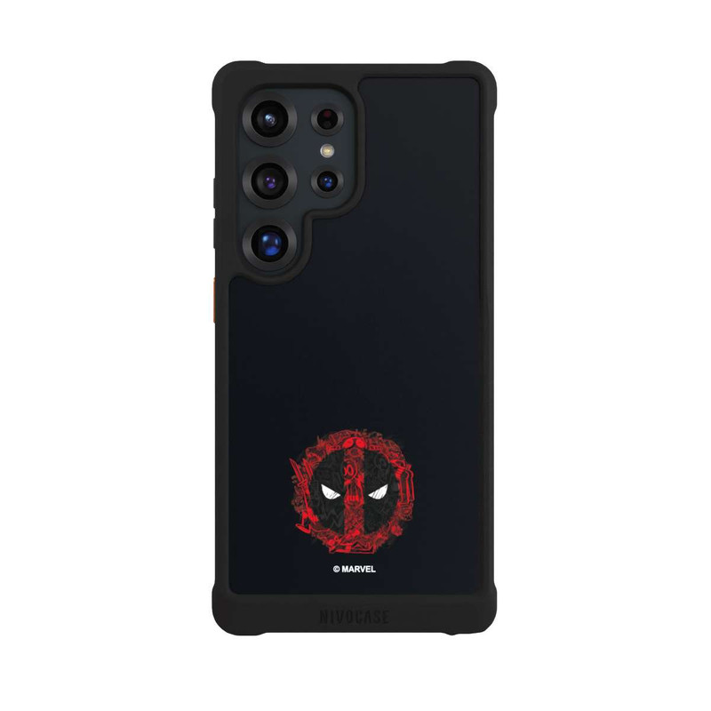 Galaxy S25 Ultra NIVOmax Deadpool Logo