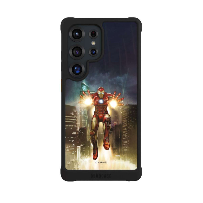 Galaxy S25 Ultra NIVOmax Iron Man Flying