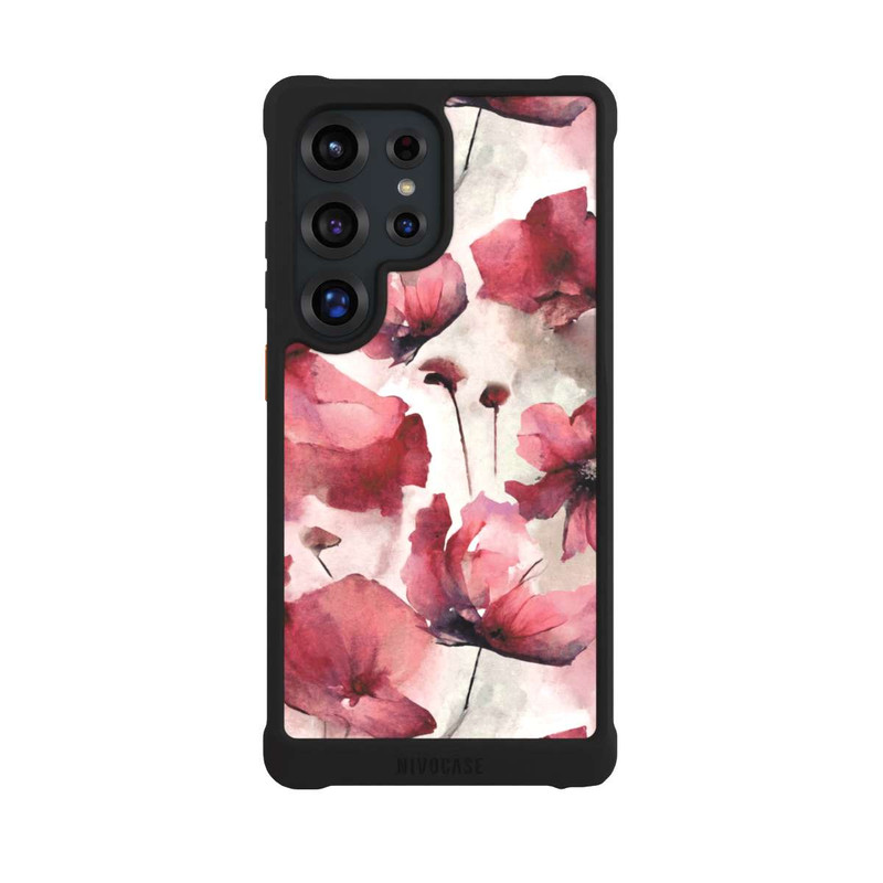 Galaxy S25 Ultra NIVOmax Wild Poppies Seamless