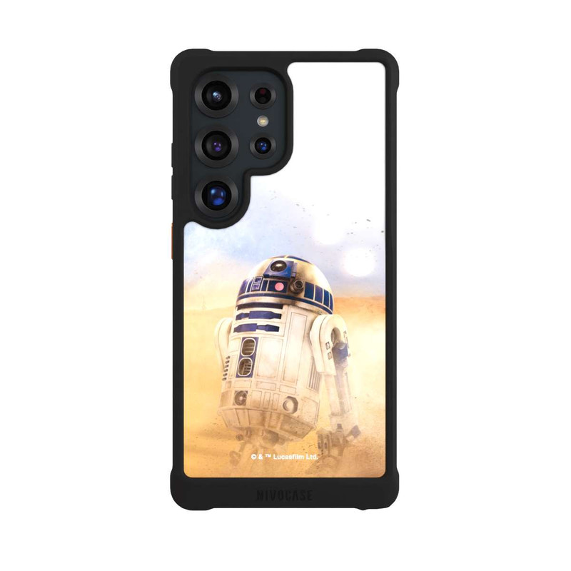 Galaxy S25 Ultra NIVOmax R2D2 in der Wüste