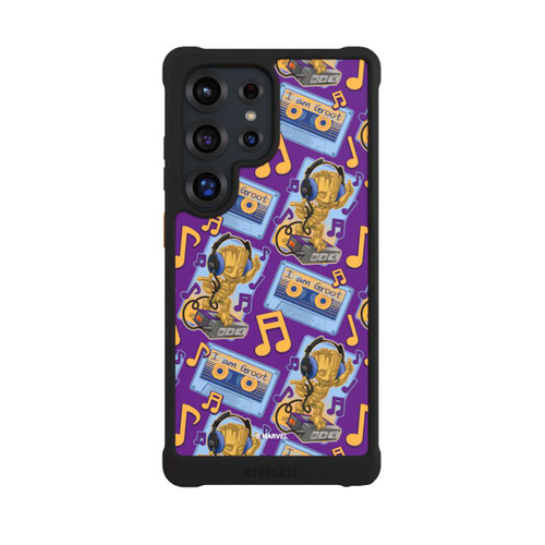 Samsung Galaxy S25 Ultra NIVOmax Groot Comic Headphones Guardians of the Galaxy