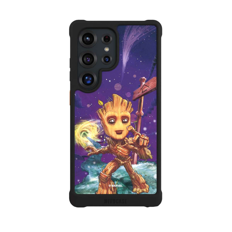 Galaxy S25 Ultra NIVOmax Baby Groot Galaxy Touch