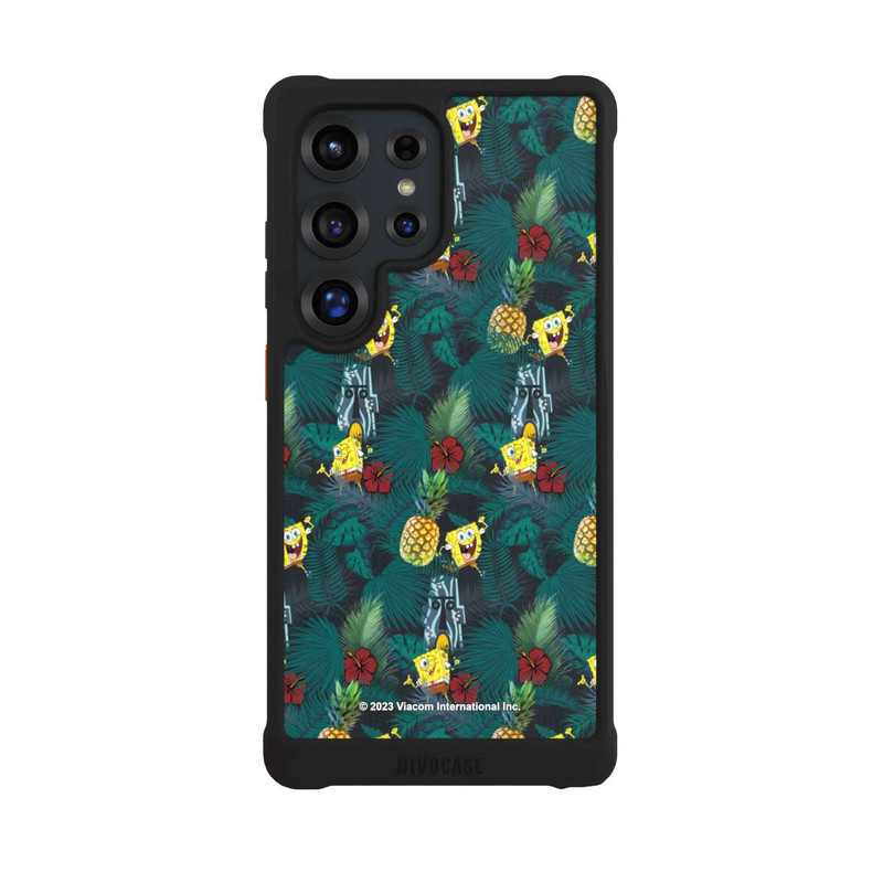 Galaxy S25 Ultra NIVOmax Spongebob Ananas-Muster