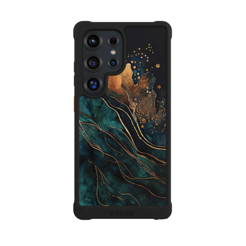 Samsung Galaxy S25 Ultra NIVOmax Gold und Grün