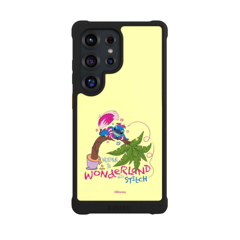 Galaxy S25 Ultra NIVOmax Stitch as Cheshire Cat