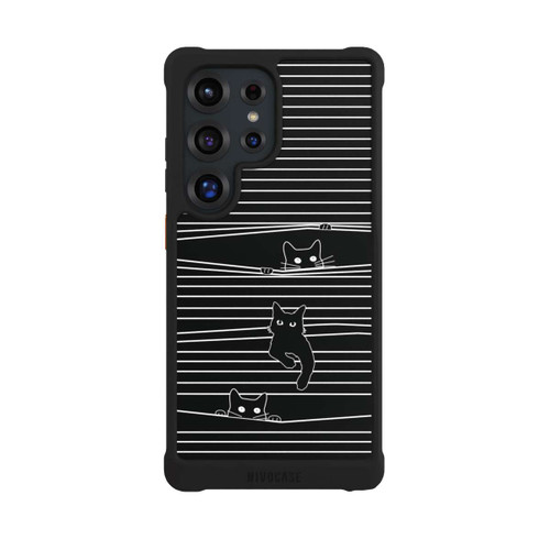 Samsung Galaxy S25 Ultra NIVOmax Cats Peeping